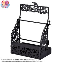 「美少女戦士セーラームーン マスキングテープ＆スタンドセット」通常版・ブラックのマスキングテープスタンド。