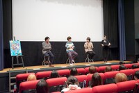 アニメ「モブサイコ100 II」第6・7話の上映イベントの様子。