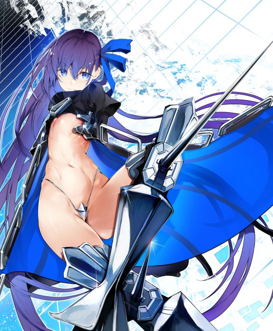 2月20日から26日までに登録された作品で、アクセス上位だった「Fate/Grand Order -Epic of Remnant- 深海電脳楽土 SE.RA.PH」のビジュアル。