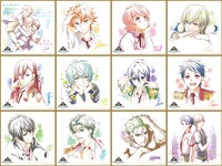 「メッセージ入り色紙風ミニカード」