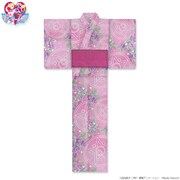 「クリスタルスターコンパクト柄（ピンク）」の浴衣。