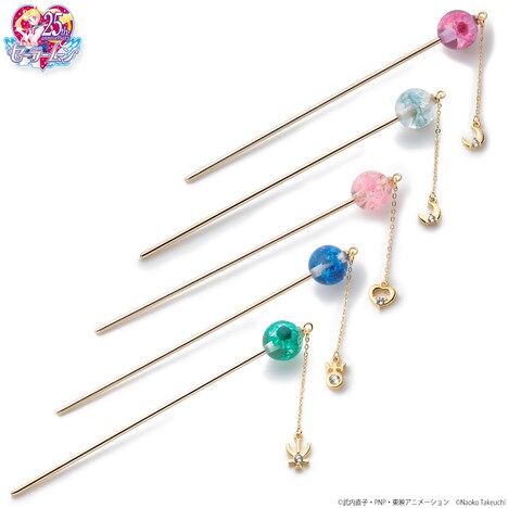 トンボ玉風かんざし