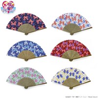 第1弾のコラボで展開された扇子。