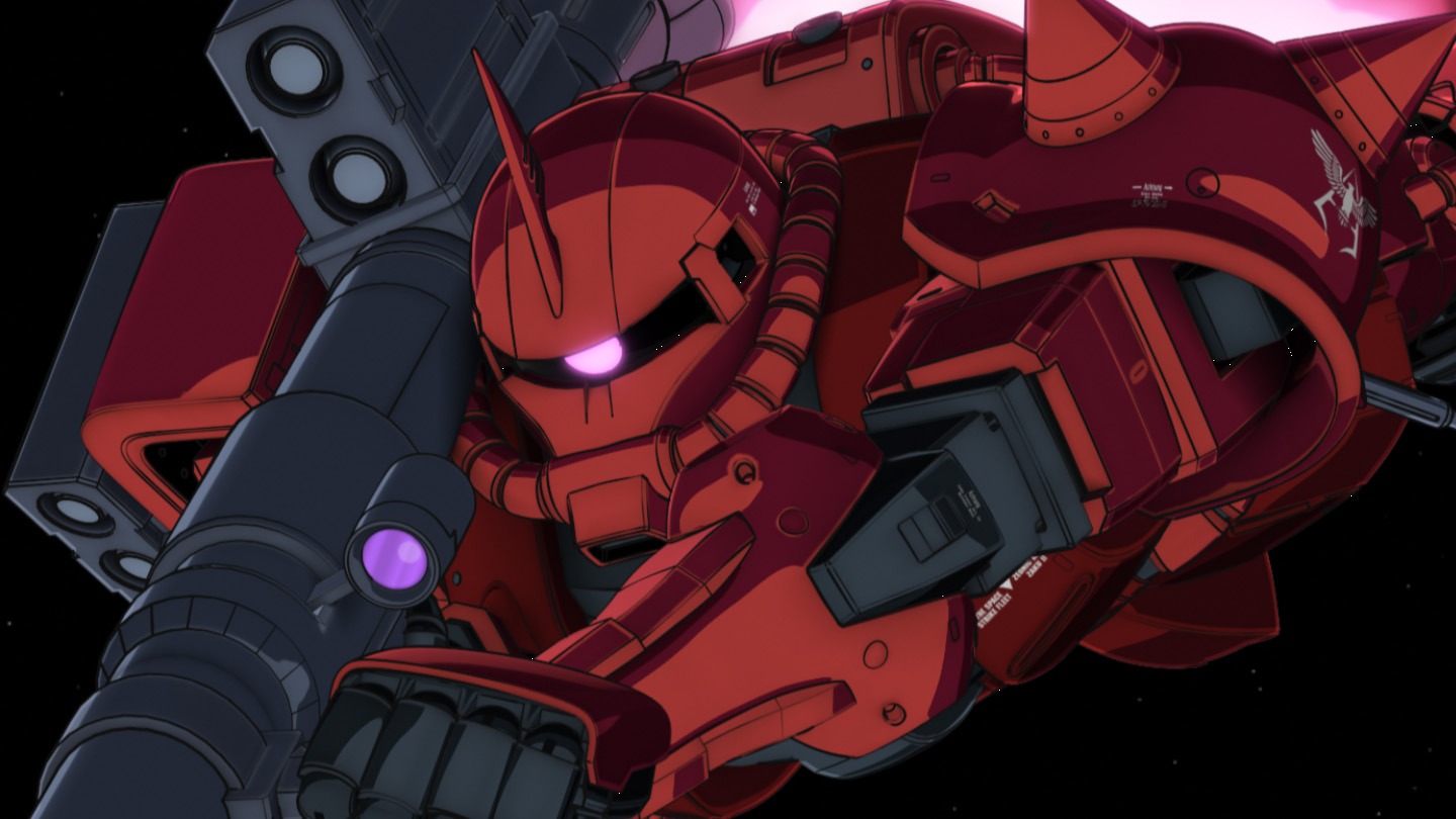 「機動戦士ガンダム THE ORIGIN 前夜 赤い彗星」より。