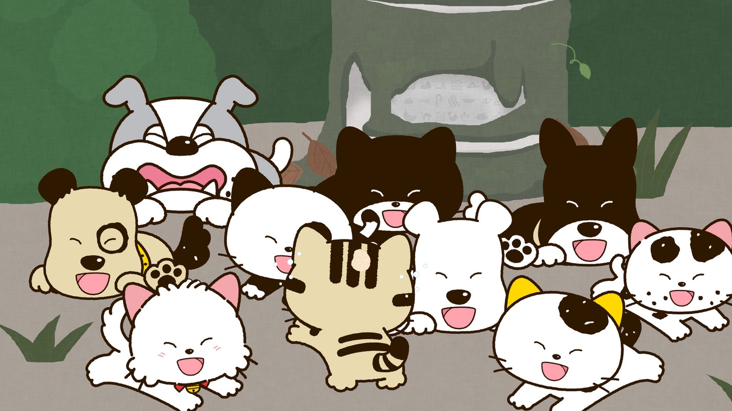 「タマとふしぎな石像」より。(c)Sony Creative Products Inc./Tama &Friends Project