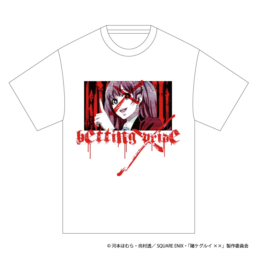 「SOLOMON×賭ケグルイ××『夢見弖ユメミ T-Shirts』」のホワイト。