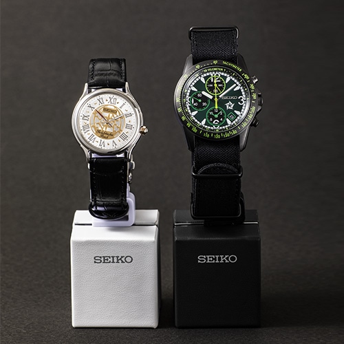 「銀河英雄伝説 Die Neue These」とセイコーがコラボした腕時計。