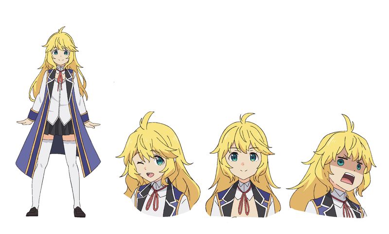 アリス＝コーナー（CV：久保田未夢）。いつも明るいクラスの元気印で、攻撃魔法を得意とする。