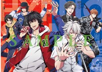 「ヒプノシスマイク -Division Rap Battle- side B.B & M.T.C」のWイラストポスター。