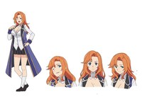 ユーリ＝カールトン（CV：長妻樹里）。普段はおっとりローテンション。付与魔法が得意で、メリダを尊敬している。