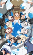 TVアニメ「ストライクウィッチーズ 501部隊発進しますっ!」キービジュアルのロゴなし。
