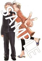 COMIC ZINで購入するともらえるシギサワカヤのイラストカード。