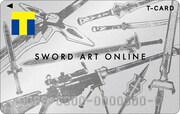 Tカード（ソードアート・オンラインBデザイン）。