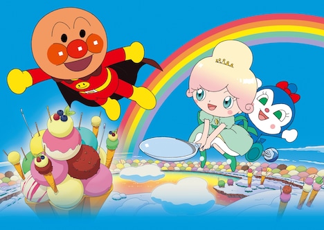 映画「それいけ！アンパンマン　きらめけ！アイスの国のバニラ姫」ビジュアル