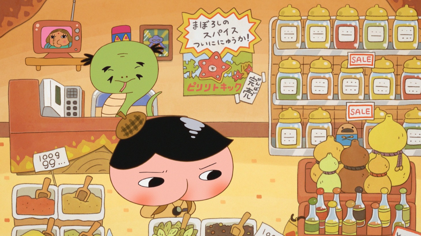 「映画 おしりたんてい カレーなる じけん」より。 (c)Troll/POPLAR (c)2019東映まんがまつり製作委員会