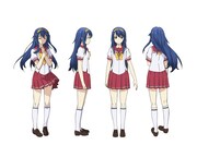 波多乃神奈（CV：内田真礼）のキャラクタービジュアル・全身。