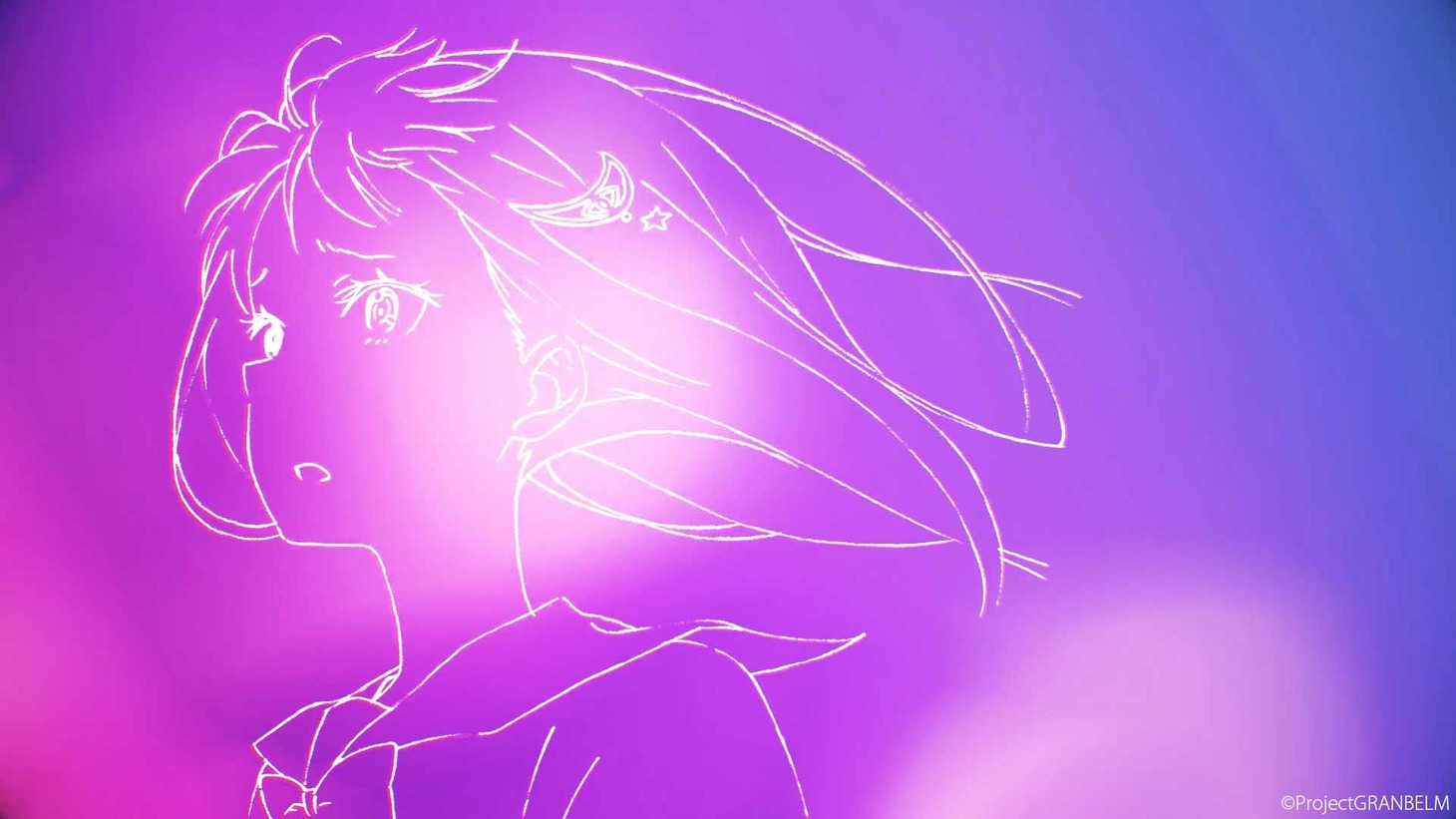 アニメ「グランベルム」特報より。