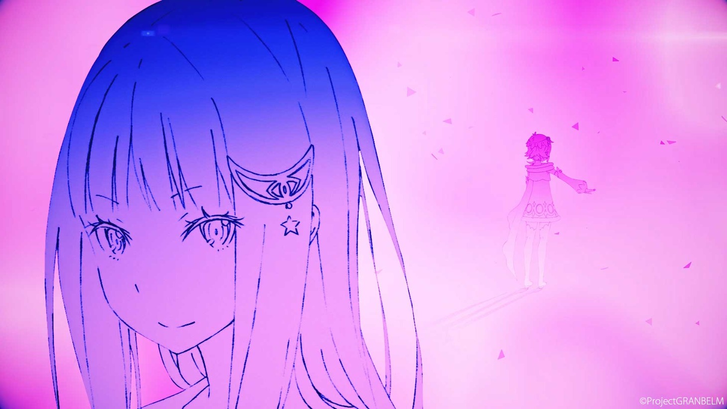 アニメ「グランベルム」特報より。