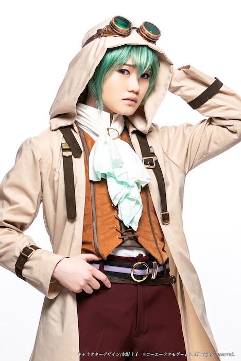 ルードハーネに扮する小野田紗栞。