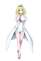 波多野マリナ（CV：高田憂希）。他人が嫌いで、ぶっきらぼうですぐ睨む。治療行為はするものの、実際はかなり不本意である。白衣姿なのに誰も安心しない氷の美女。魔道の分類は「怠惰（アケディア）」で、テーマは「庇護（アサイラム）」。