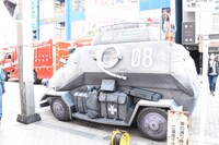 作中に登場する特殊装甲消防車・マッチボックスのバルーン