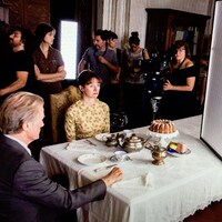 「マイ・ブックショップ」メイキング写真