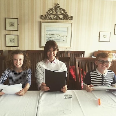 「マイ・ブックショップ」メイキング写真