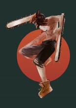 「チェンソーマン」のカラーカット。(c)藤本タツキ/集英社