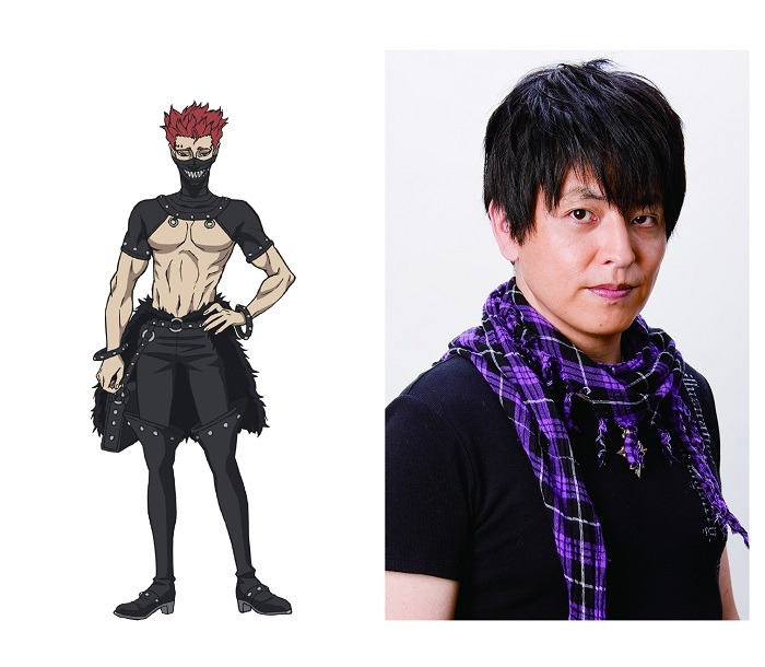 謎の魔道士役の緑川光。