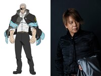 左からレオナルド・バーンズ、楠大典。