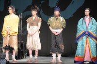 舞台「どろろ」公開ゲネプロ前の舞台挨拶より。