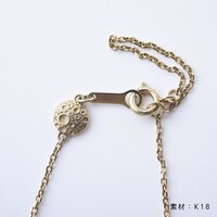 「ムッタの金ピカトランペット ネックレス（K18）」