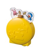 第2弾の「月でもちつきドラえもん」。平らなところで手で転がすと、ドラえもんとムービットが振り子状に動いて餅つきをする仕掛け。