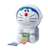 第1弾の「ドラえもんとひみつどうぐシール」。背中のダイヤルを回すとシールが出てくる。