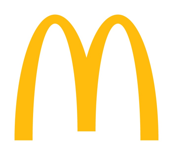 マクドナルドのロゴ。
