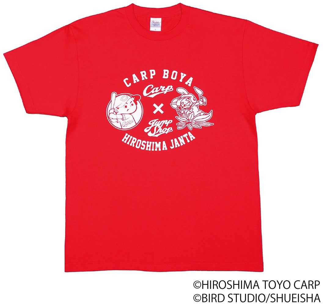 「『ジャンタ』Tシャツ 広島東洋カープ×JUMP SHOPコラボ JUMP SHOP限定Tシャツ」