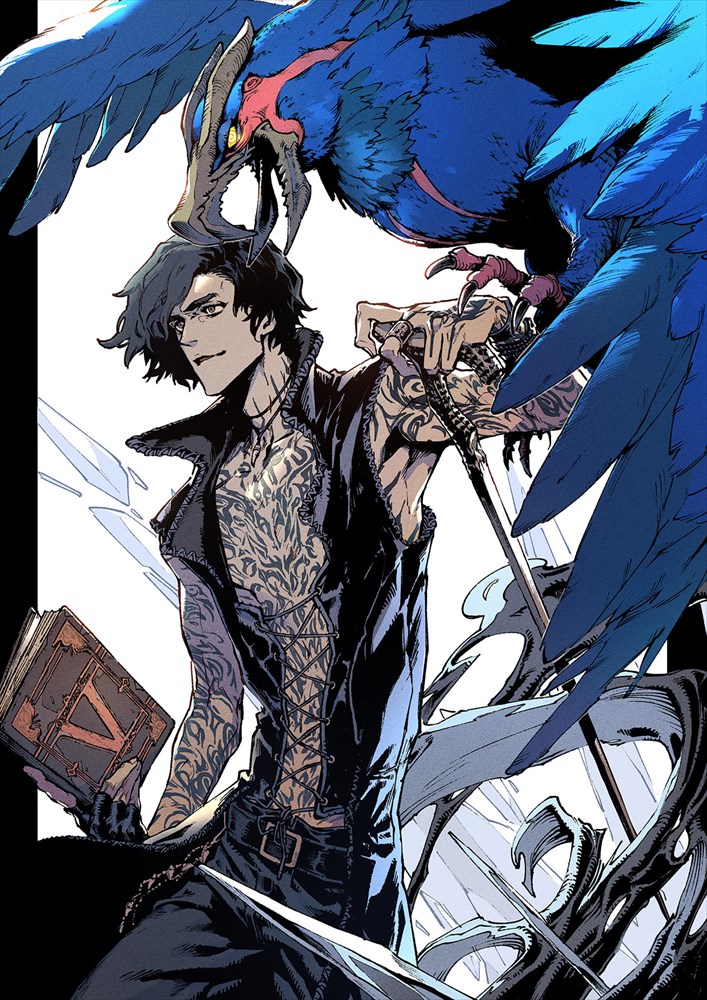 3月6日から12日までに登録された作品で、アクセス上位だった「Devil May Cry 5 - Visions of V -」のビジュアル。