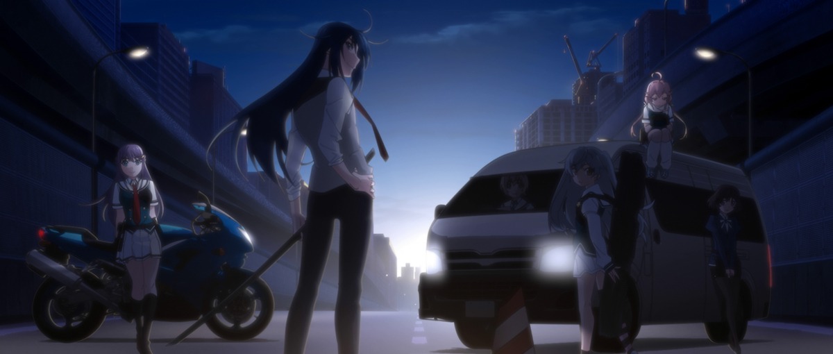 アニメ「グリザイア：ファントムトリガー THE ANIMATION」OP映像より。