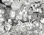 2人展「引っ越し」で展示される谷口作品。