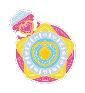 「スター☆トゥインクルプリキュア」ラバーコースターのイメージ。