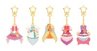 「HUGっと！プリキュア」衣装チャームのイメージ。
