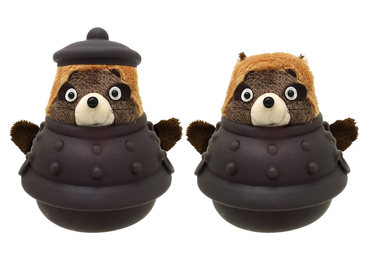 プレゼントクイズで5名に当たる「平成狸合戦ぽんぽこ 指人形7種セット