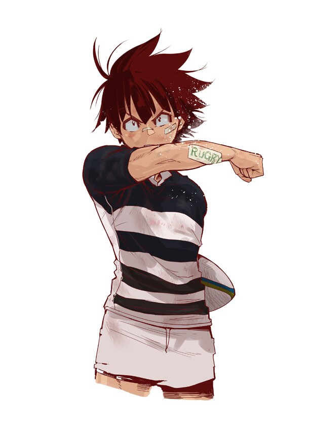 いじめられっ子がラグビーに出会う「流星フルバック」週漫で短期集中新連載