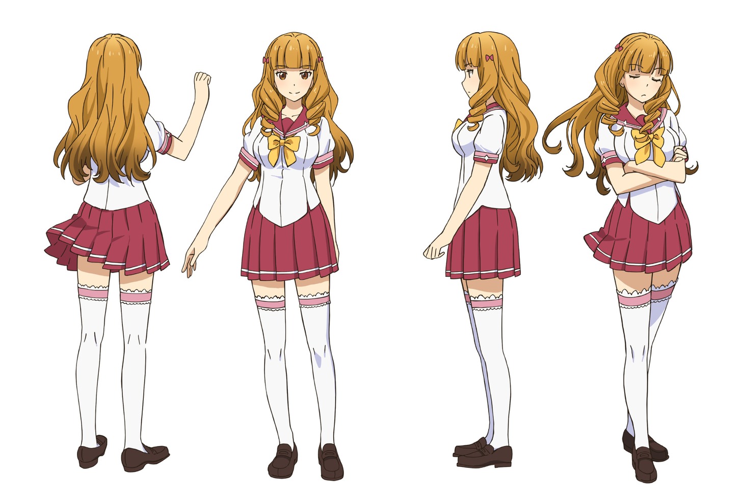 島津澪（CV：釘宮理恵）のキャラクタービジュアル・全身。