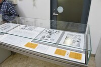 「BEASTARS原画展 ～板垣巴留の世界～」の様子。