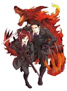 「Fairy gone フェアリーゴーン」コミカライズのカット。