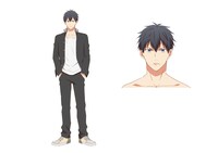 上ノ山立夏の設定画。