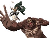 「進撃の脱毛SLIM 鼻毛ワックス脱毛キット」にプリントされた描き下ろしイラスト。