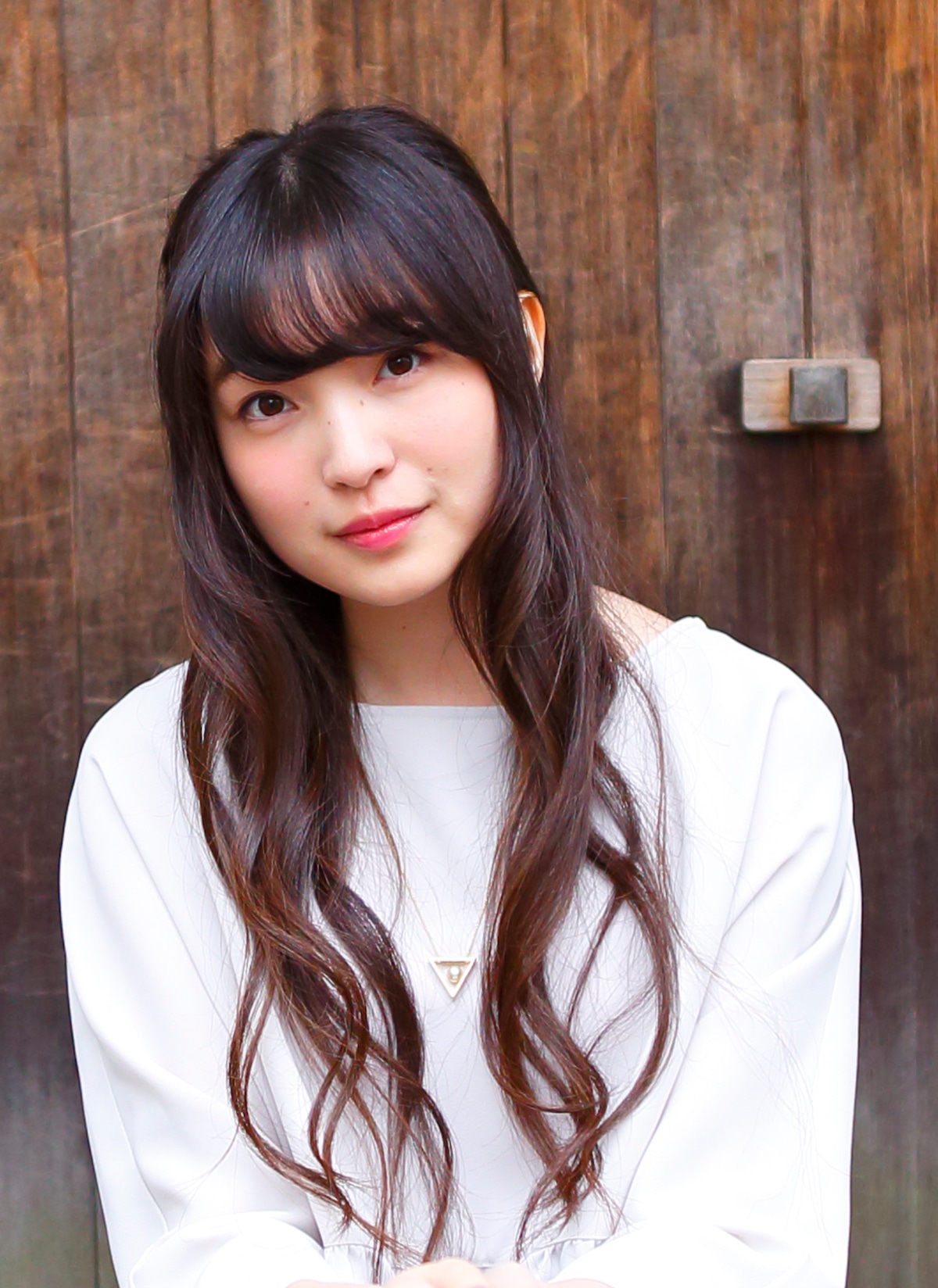 湯瀬こまち役の上田麗奈。