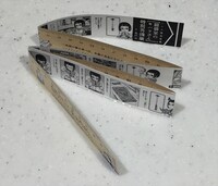 「格言付き！ハルタ特製紙メジャー」